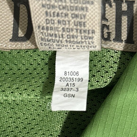 Duluth Trading Shirt CoolPlus Men Medium Fishing Hiking Vented L/S Ripstop Green - Picture 7 of 9